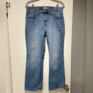 Madewell Light Blue Straight Leg Jeans